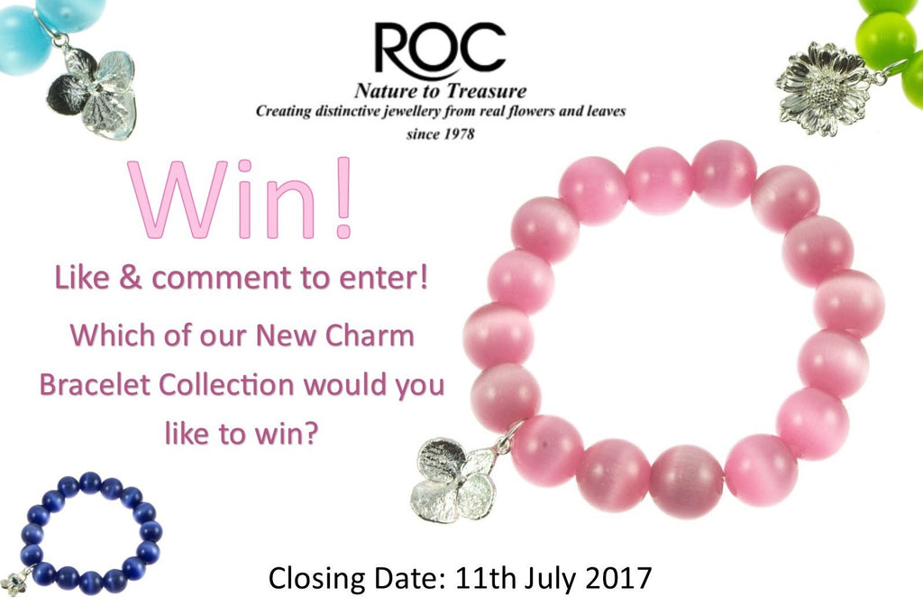 Enter our prize draw to win your choice of bracelet from our new Charm Collection