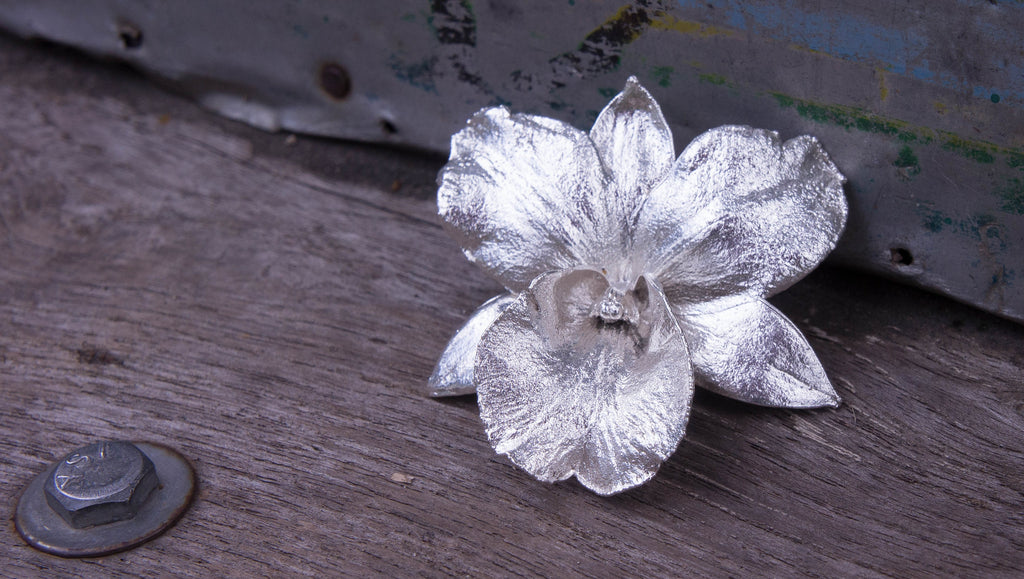 In My Jewellery Box - Mini Cattleya Orchid Brooch