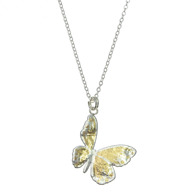 Gold Butterfly Pendant