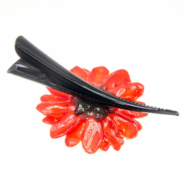 Aster Hairclip - Red