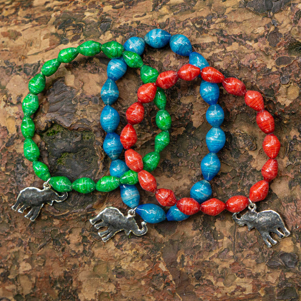 Elephant Charm Bracelet