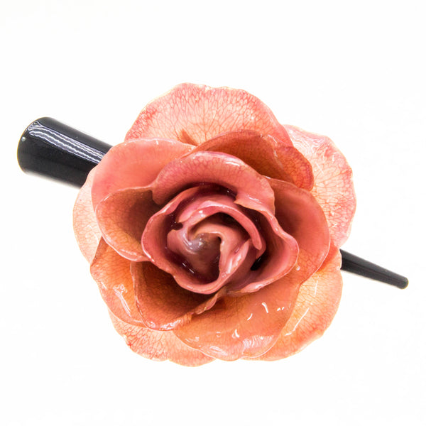 Rose Hairclip - Pink