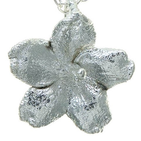 Miniature Silver Water Jasmine Pendant