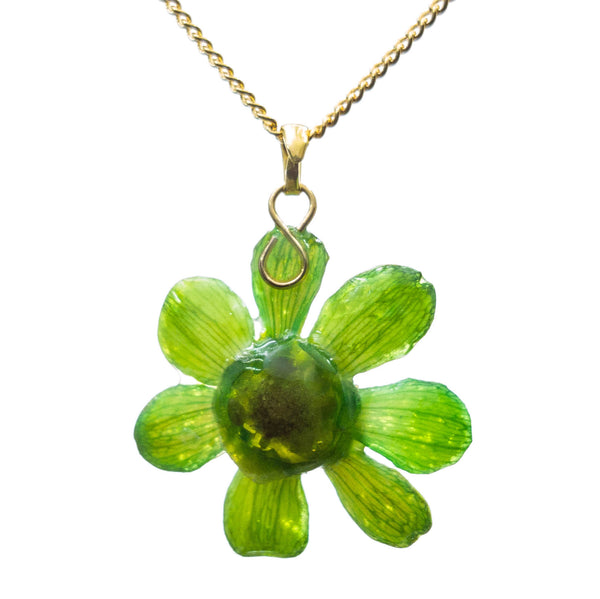 Zinnia Pendant - Green