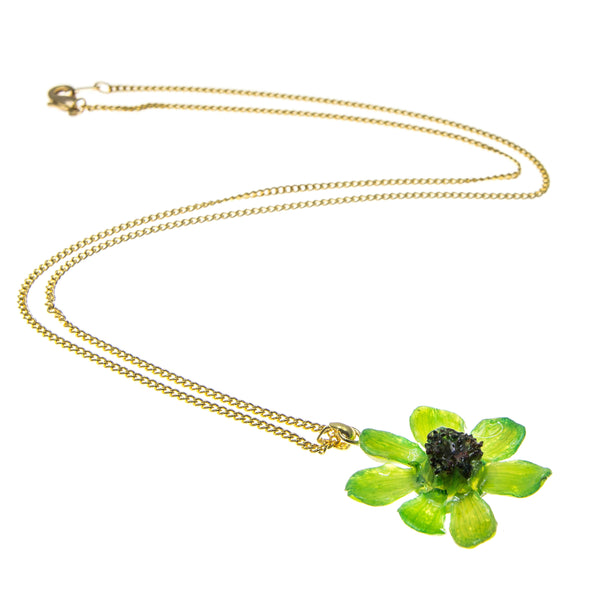 Zinnia Pendant - Green