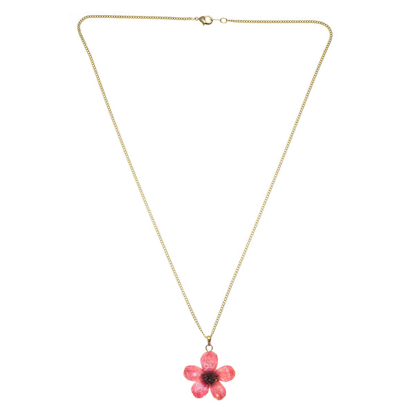 Zinnia Pendant - Pink